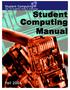 Student Computing Manual