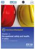 Master in Occupational safety and health,