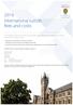 2016 International tuition fees and costs