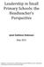 Leadership in Small Primary Schools: the Headteacher s Perspective