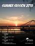 SUMMER SESSION 2015 2015 JEFFERSON COMMUNITY COLLEGE. www.sunyjefferson.edu. 8-Week Session / June 1 July 27 On Campus On Fort Drum Online