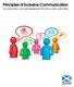 Principles of Inclusive Communication. An information and self-assessment tool for public authorities