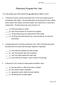 Pharmacy Program Pre-Test