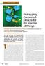 Today, devices such as personal computers and. Prototyping Connected Devices for the Internet of Things