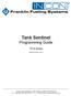 Tank Sentinel Programming Guide