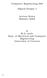 Computer Engineering 290. Digital Design: I. Lecture Notes Summer 2002