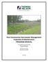 Post Construction Stormwater Management Inspection & Maintenance PROGRAM MANUAL
