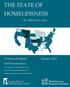 THE STATE OF HOMELESSNESS