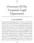 7 Overview Of The Corporate Legal Department