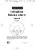 Ionisation Smoke Alarm