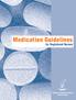 Medication Guidelines for Registered Nurses