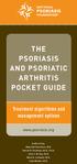 the psoriasis and psoriatic arthritis pocket guide