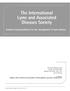 The International Lyme and Associated Diseases Society