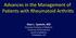 Advances in the Management of Pa3ents with Rheumatoid Arthri3s