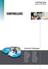 CONTROLLERS. Technical Catalogue CSC-5S HARC-70CE1 HARC-BX E HC-A160SMS HC-A16KNX HC-A32MB PC-A1IO PC-ALH PC-ALHN PC-ALHC
