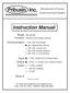 Instruction Manual. RCI-400-XXX Remote Control Signal Interface