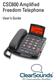 CSC600 Amplified Freedom Telephone. User s Guide