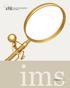 INQUIRY MANAGEMENT SYSTEMS S I N C E 1 9 7 9. imsp ROFILE