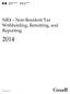 NR4 Non-Resident Tax Withholding, Remitting, and Reporting