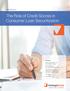 The Role of Credit Scores in Consumer Loan Securitization