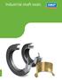 Industrial shaft seals