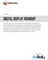 DIGITAL DISPLAY ROUNDUP