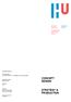 CONCEPT DESIGN STRATEGY & PRODUCTION STUDENTGUIDE. Course code JDE-STPRE.3V-13 Strategy & Production (ENG) Academic year 2014-2015. Version 1.