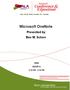 Microsoft OneNote. Presented by Ben M. Schorr OM42 5/22/2014 2:15 PM - 3:15 PM. May 19-22, 2014, Toronto ON Canada