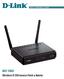 Quick Installation Guide DAP-1360. Wireless N 300 Access Point & Router