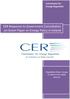 CER Response to Government Consultation on Green Paper on Energy Policy in Ireland