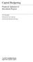 Capital Budgeting. Financial Appraisal of Investment Projects. Don Dayananda, Richard Irons, Steve Harrison, John Herbohn and Patrick Rowland