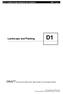 DRAFT Document valid at the date shown on the page header. Landscape and Planting. DETE Facilities Design Standards and Guidelines 1999 Page 1