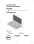 Dell Latitude E6540. Setup and Features Information. Front and Back View. About Warnings