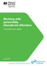 Working with personality disordered offenders. A practitioners guide