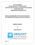 Homeowner Application for Financial Assistance for the Lead-Based Paint Hazard Control Grant Program MAKING CHICAGO LEAD SAFE CITY