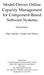 Model-Driven Online Capacity Management for Component-Based Software Systems
