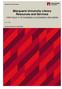 Macquarie University Library Resources and Services