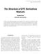 The Structure of OTC Derivatives Markets