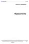 Replacements TECHNICAL REFERENCE. DTCCSOLUTIONS Dec 2009. Copyright 2009 Depository Trust Clearing Corporation. All Rights Reserved.