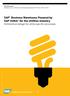 SAP Business Warehouse Powered by SAP HANA for the Utilities Industry
