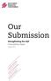 Our Submission Strengthening the AQF Consultation Paper