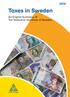 Taxes in Sweden. An English Summary of Tax Statistical Yearbook of Sweden