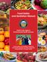 Food Safety and Sanitation Manual
