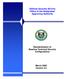 Defense Security Service Office of the Designated Approving Authority Standardization of Baseline Technical Security Configurations