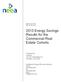 2013 Energy Savings Results for the Commercial Real Estate Cohorts