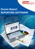 Dream Report REPORTING SOFTWARE
