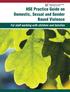 HSE Practice Guide on Domestic, Sexual and Gender Based Violence. For staff working with children and families