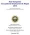 New Hampshire Occupational Employment & Wages 2015