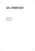 GA-J1800N-D2H. User's Manual. Rev. 1001 12ME-J180D2H-1001R