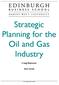 Strategic Planning for the Oil and Gas Industry